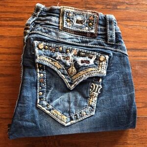 Miss Me mid-rise skinny size 27